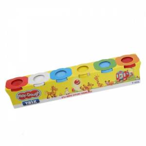 Play Dough 6 Farklı Renkli Oyun Hamuru T-520 Eğitici Ve Öğretici