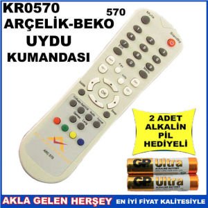 ARÇELİK-BEKO UYDU CİHAZI Receiver KUMANDA KR0570