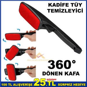 TÜY BIRAKMAYAN SİHİRLİ TOZ FIRÇASI HER TÜRLÜ KUMAŞ VE GİYİM İÇİN KURU TEMİZLEME HAYVAN KILI ÇIKARICI