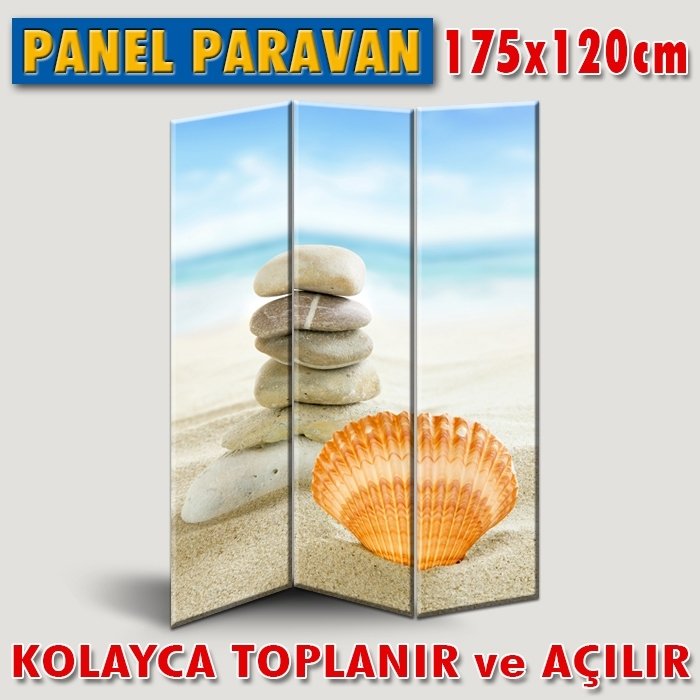 GÖRSELLİ KATLANIR PANEL BÖLME SİSTEMİ - KUMSAL KOMPOZİSYONU 5