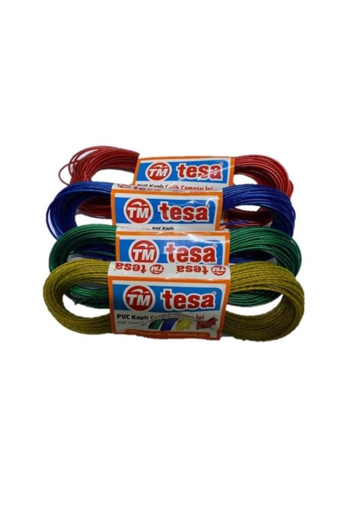 Pvc Kaplı Çelik Çamaşır Ipi 20 M