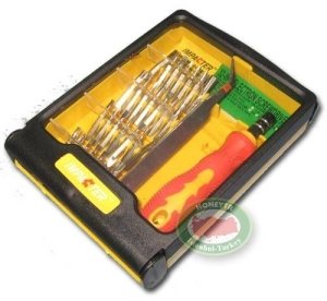 32 parça cımbızlı elektronikçi tornavida seti 32 mikro bit uç