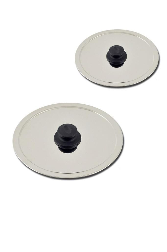 Çelik Balık Tavası Kapağı - 2 Adet (26+30 Cm)