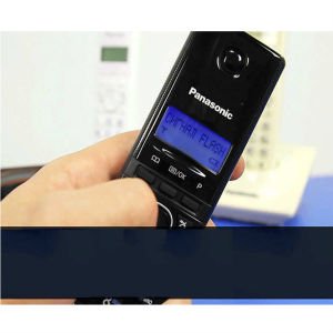 Panasonıc KX-TG1711 Siyah Dect Telsiz Telefon LCD Ekranlı