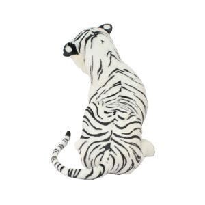 Sesli Beyaz Kaplan Peluş Oyuncak 70 cm