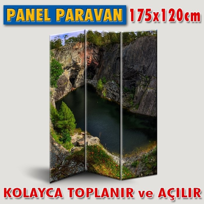 GÖRSELLİ KATLANIR PANEL BÖLME SİSTEMİ - CUMBRIA GÖLÜ