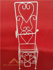 PASLANMAZ BEYAZ FERFORJE KALPLİ WC KAĞITLIĞI K