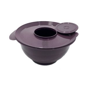 Sıçramayı Önleyen Kapaklı Mikser Kabı Karıştırma Kabı