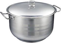 GÜLSAN MEGA 304 KALİTE ÇELİK TENCERE 40cm 31LİTRE BÜYÜK BOY ÇELİK TENCERE ömür boyu garantili çelik