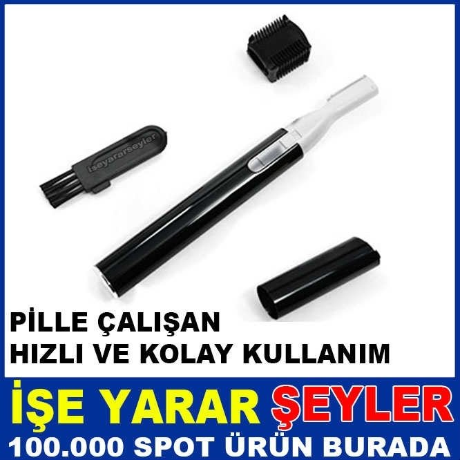 HTC PİLLİ SAKAL TRAŞ ve BURUN KIL MAKİNASI