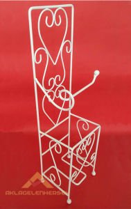 PASLANMAZ BEYAZ FERFORJE KALPLİ WC KAĞITLIĞI