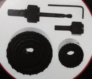 11 Parça 19-64 mm Alçıpan Ahşap Delme Panç Seti