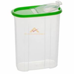 2.4litre Çift Kapaklı Kiler Saklama Erzak Kutusu kalite