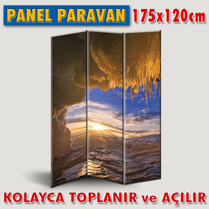 GÖRSELLİ KATLANIR PANEL BÖLME SİSTEMİ - BAYKAL GÖLÜ