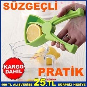PENSE TİPİ SAPLI PRATİK LİMON ve NARENCİYE SIKACAĞI LİMON SIKMA A
