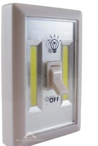 Kolayca monte aç kapa anahtarlı kablosuz lamba 2watt Cob led