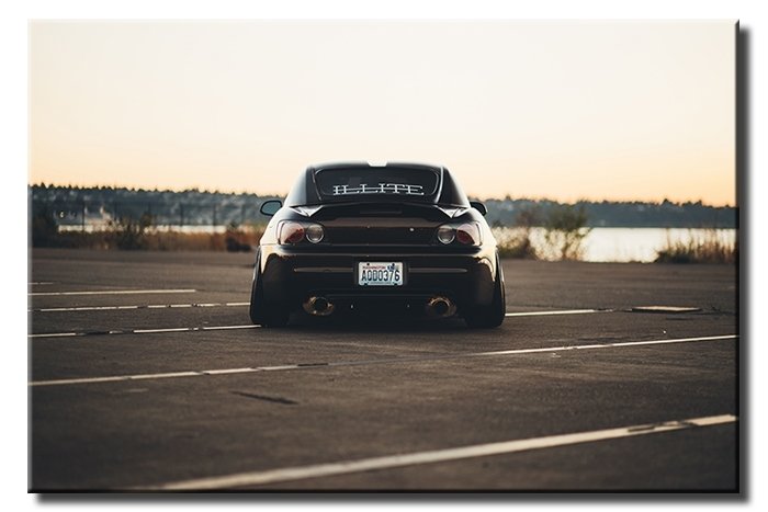 HONDA S2000 6 değişen ölçü ORİJİNAL KANVAS TABLO