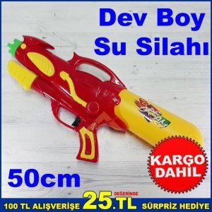 50cm Dev Boy Su Silahı Pompalı Su hazneli Uzay Silahı Şeklinde