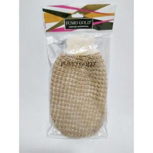 ELE GEÇME KESE 23x14cm DOĞAL JÜT ÖRGÜLÜ ORGANİK KETEN BANYO LİFİ