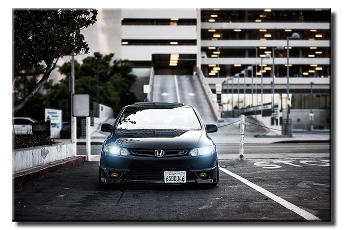 HONDA CIVIC 6 değişen ölçü ORİJİNAL KANVAS TABLO