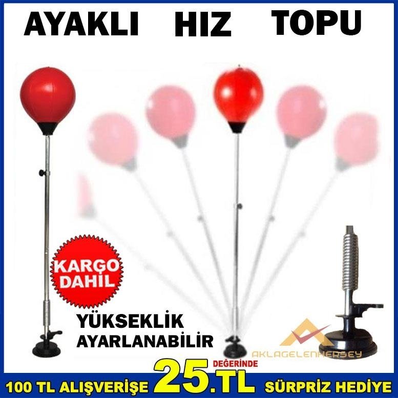 Ücretsiz Kargo YÜKSEKLİK AYARLANABİLİR AYAKLI HIZ TOPU