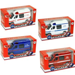 1:30 Çekbırak Işıklı ve Sesli Ambulans Polis Jandarma ve İtfaiye Aracı