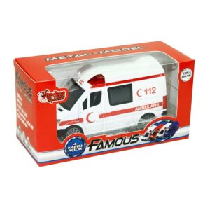 1:30 Çekbırak Işıklı ve Sesli Ambulans Polis Jandarma ve İtfaiye Aracı