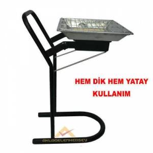 Tüm Büyük Boy Tüplere Takılan Portatif Ayaklı Gaz Sobası Ev Ve İşyeri Tipi Lpgli Isıtıcı Soba