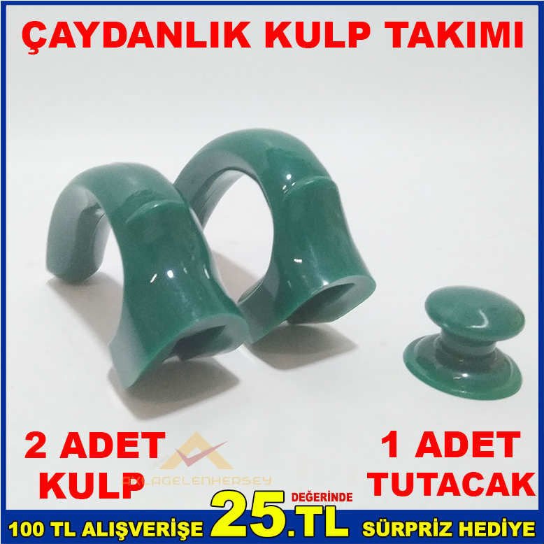 ARYILDIZ ÇAYDANLIK KULP TAKIMI ve KAPAK TUTACAĞI
