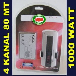 AYDINLATMA SİSTEMİ UZAKTAN KUMANDASI 80m+4 KANAL