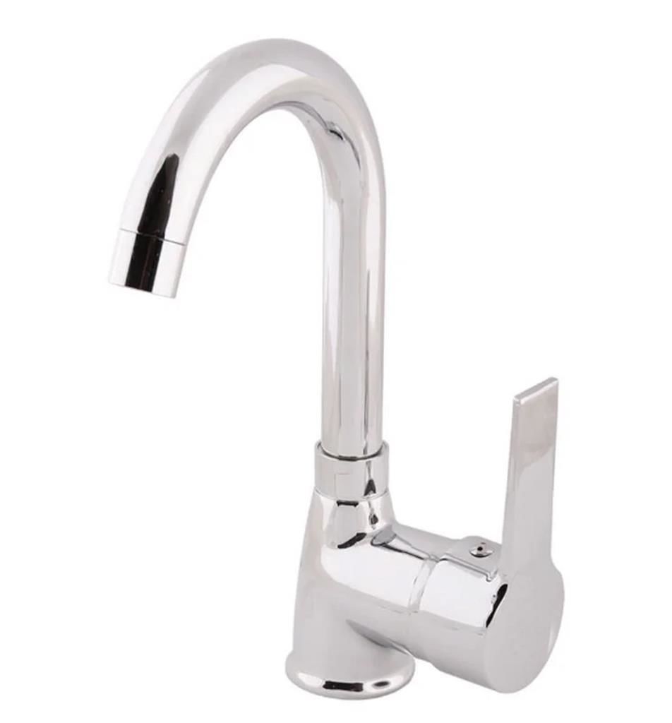 Lüks Delta Evye Uzun Kuğu Batarya Banyo, Mutfak Musluğu