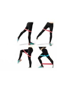 Pilates Squat Aerobik Direnç Lastiği 5 Li Paket