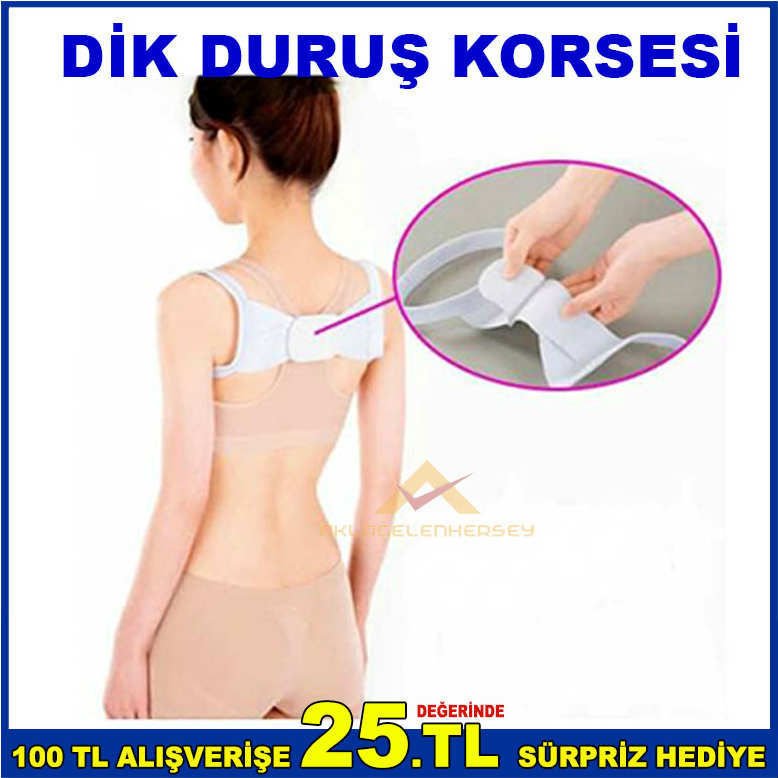 YAŞAM KALİTENİZİ DÜŞÜREN DURUŞ BOZUKLUKLARINIZA KARŞI DİK DURUŞ KORSESİ