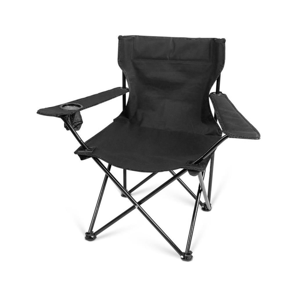 Çantalı Rejisör Koltuğu Araba Bagaj tipi Katlanır Plaj Piknik Kamp Sandalyesi Siyah Renk