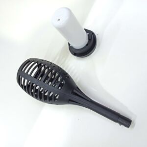 LEDON Meşale Görünümlü Alevli Dekoratif Motifli Solar Bahçe Aydınlatma Su Geçirmez