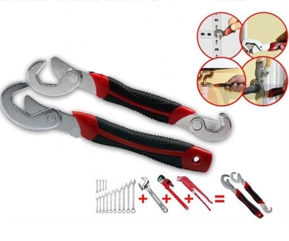 2li Set Her Vidaya Uyumlu Akıllı Anahtar Takımı 9-32mm Arası Tüm Vidalara Çok Amaçlı Boru Anahtarı