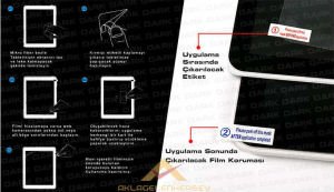 9.7 İNÇ TABLETLER İÇİN PARMAK İZİ YAPMAYAN KALİTELİ EKRAN KORUYUCU JELATİN FİLM