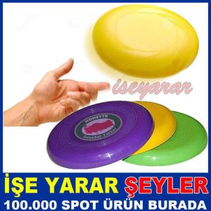 Fırlatınca uçan disk frizby 2 kişilik açık hava oyunu frizbi