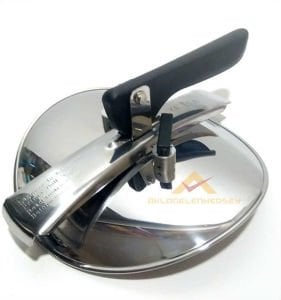 UNİVERSAL PASLANMAZ ÇELİK DÜDÜKLÜ TENCERE KAPAĞI