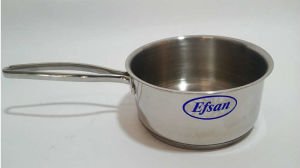 19cm PASLANMAZ ÇELİK DERİN TAVA ÇELİK ALT TABAN