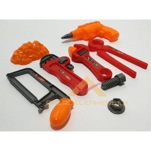 8pcs PLASTİKTEN ÜRETİM EĞİTİCİ OYUNCAK TAMİR SET