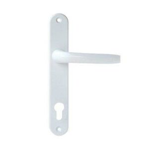 Çelik Altyapılı Beyaz Pvc Doğrama Yaylı Yale Kapı Kolu Takımı Süper Sağlam-Türk Malı-20 Yıl Garanti