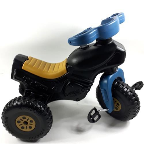 Sağlam Plastik Gövdeli 3 Tekerlekli Çocuk Motoru 2-5 Yaş
