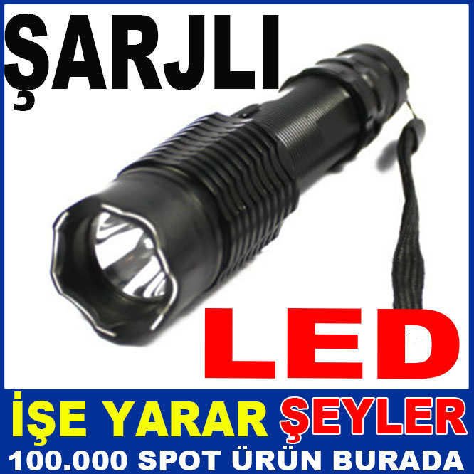 18000 WATT ŞARJLI LED LAMBALI GÜVENLİK ALETİ