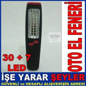 Watton Wt-095 Oto Lambası El Feneri 30+7 Led