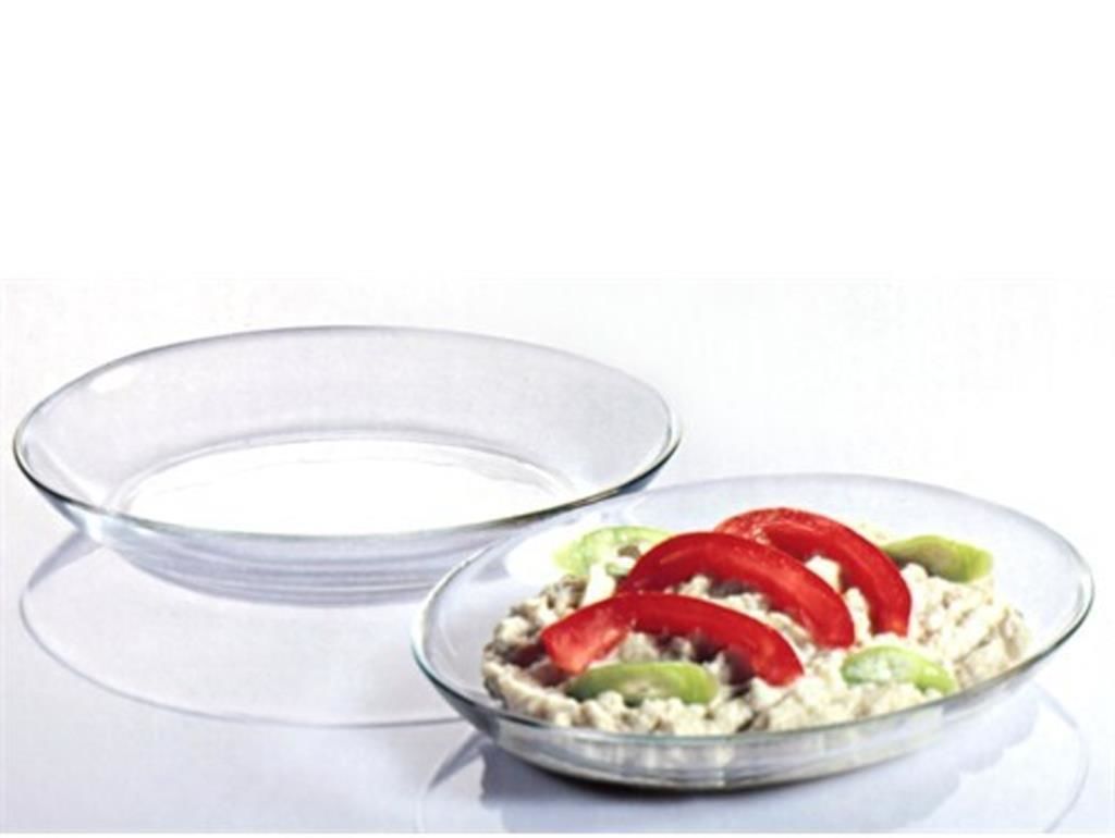 Paşabahçe 2 Li Oval Servis Kayık Tabak 16cm