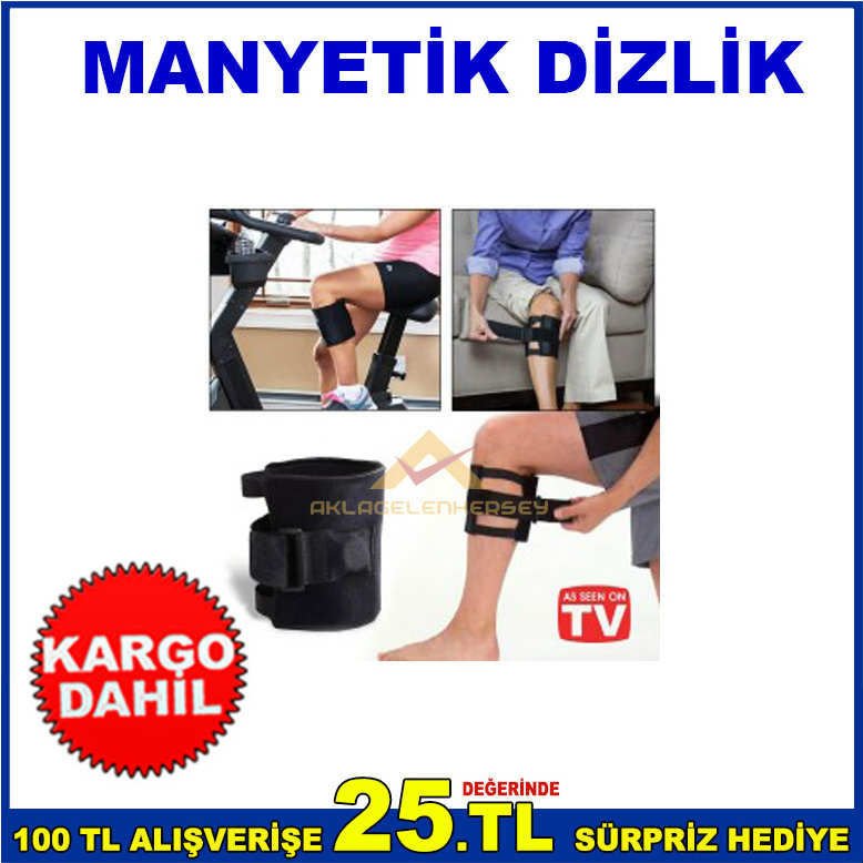 VÜCUTTAKİ BEL VE DİZLER ÜZERİNDEKİ AĞRILARI GİDERİCİ MANYETİK DİZLİK