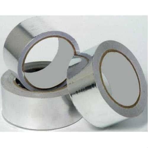 Yanmaz Alüminyum Folyo Bant Eni 40mm 5 mt Tam izoleli Boru Bantı,