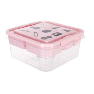 5 Bölmeli Çok Amaçlı Fonksiyonel Lüx Dikiş Kutusu ve Takı Kutusu