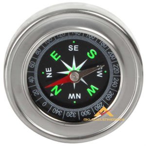 60mm PASLANMAZ ÇELİK SAĞLAM ve DAYANIKLI PUSULA